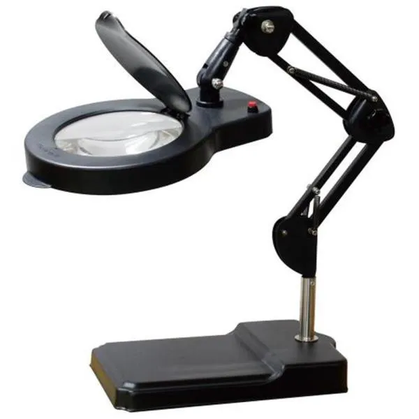 블루텍 LED형 조명확대경 BD102XL(B형) 3배 정밀 부품검사 돋보기 가격비교 규격표