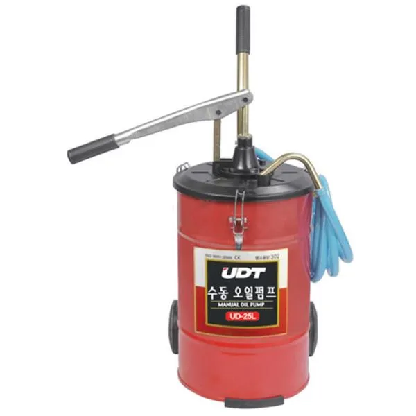 UDT 수동오일펌프 UD-25L 25ℓ 가격비교 규격표