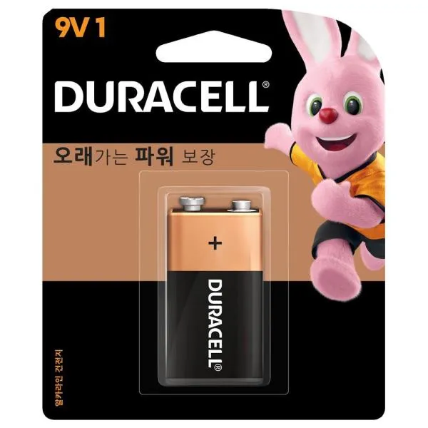 듀라셀 알카라인건전지 6LF22 9V 가격비교 규격표