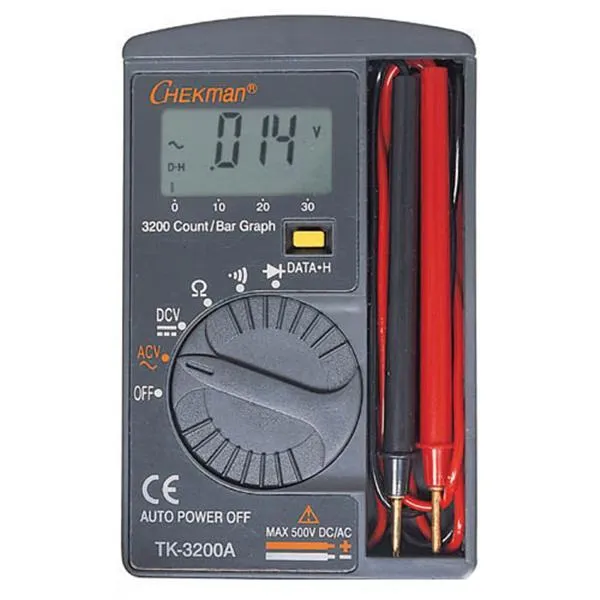 태광전자 경제형디지털포켓테스터기 TK-3200A 500V 가격비교 규격표