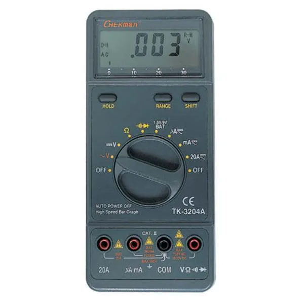 태광전자 디지털 테스터기 TK-3204A 750/1000V 가격비교 규격표