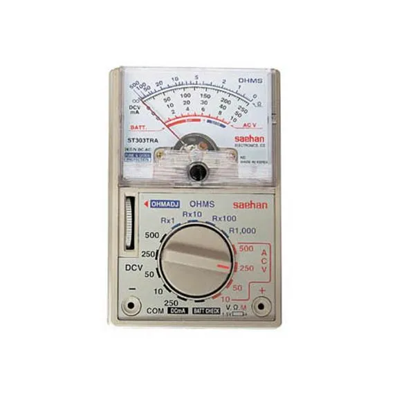 새한 아날로그 테스터기 ST-303TRA 500V 가격비교 규격표
