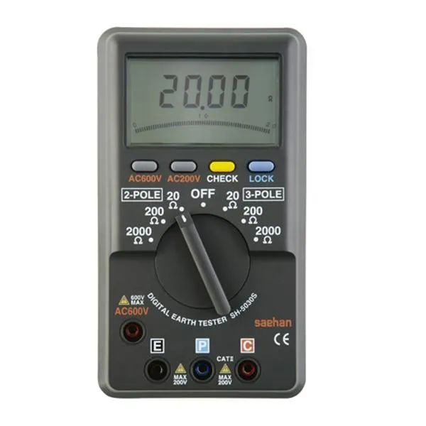 새한 디지털 접지 저항계 SH-5030S AC200 가격비교 규격표