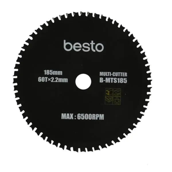 한도 멀티용 팁쏘 B MTS185 185×2.2mmx60T(내경19mm) 팁소 팁쏘 톱날 가격비교 규격표