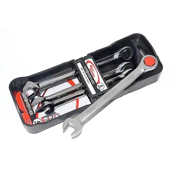 세신버팔로 라쳇콤비렌치세트 4pcs 10,12,13,14mm 렌찌 조합 수공구 가격비교 규격표