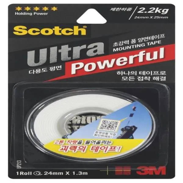 스마토 초강력 다용도 폼 양면테이프 UP213 24mm 가격비교 규격표