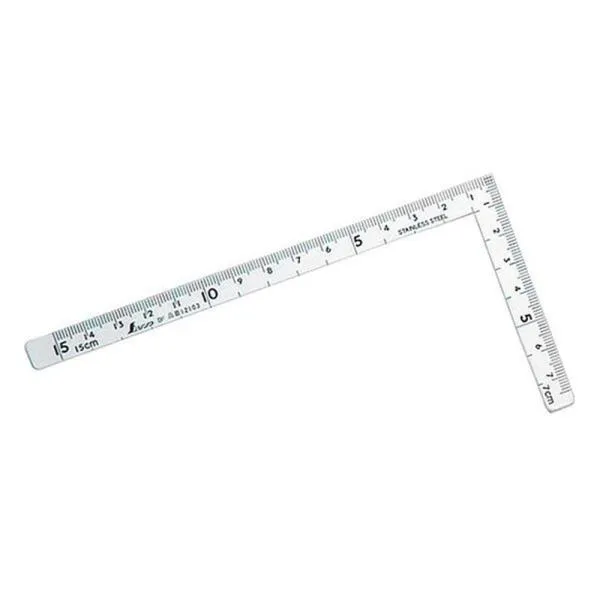 신와 소형 직각자 S 12103 15 x 7.5cm 공구 길이 측정 가격비교 규격표