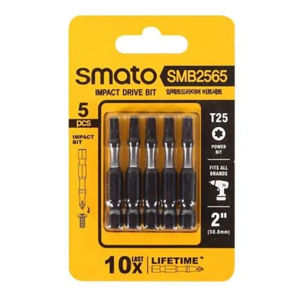 스마토 임팩트드라이버 비트 SMB2565 T25 가격비교 규격표