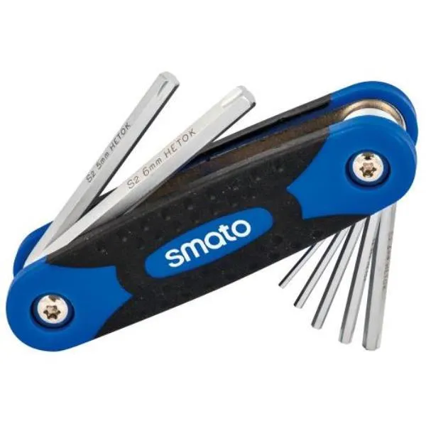 스마토 접식렌치세트-리무버타입 FHS 7R 1.5, 2, 2.5, 3, 4, 5, 6mm 수공구 렌찌 접이식 가격비교 규격표
