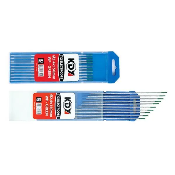 케이디와이 순 텅스텐봉 WP 순 2.4 x 150mm 공구 기자재 용접봉 가격비교 규격표