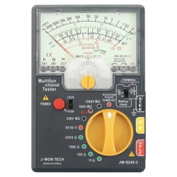 제이원테크 다기능 계측기 JW-8245-3 250/500/1,000V 가격비교 규격표