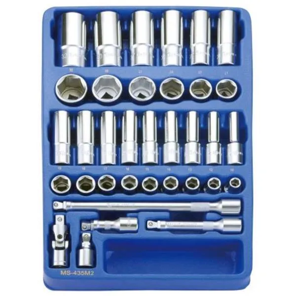 지니어스 핸드소켓세트 MS 435M2 1/2SQ 다마 알 복스 가격비교 규격표
