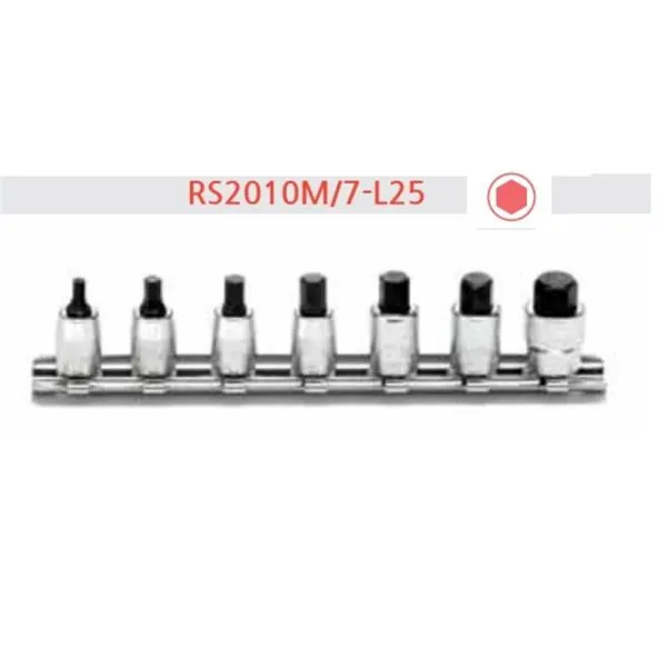 코켄 육각비트소켓 레일세트 RS2010M/7 L25 1/4SQ(6.35mm) 공구 렌치 복스 가격비교 규격표