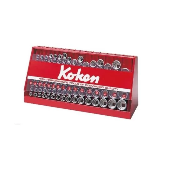 코켄 1/2SQ 12각 핸드소켓세트 S4240M(12P) 117pcs 알 수공구 복스 가격비교 규격표