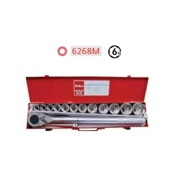 코켄 3/4SQ 6각소켓세트 6268M(6P) 15pcs 가격비교 규격표