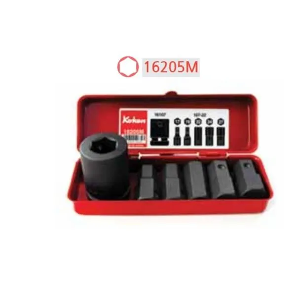 코켄 3/4SQ 임팩육각소켓세트 16205M 6pcs 작업 렌치 복스 가격비교 규격표