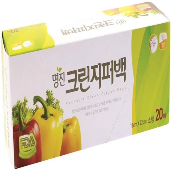 명진 크린지퍼백 소 180mm 가격비교 규격표