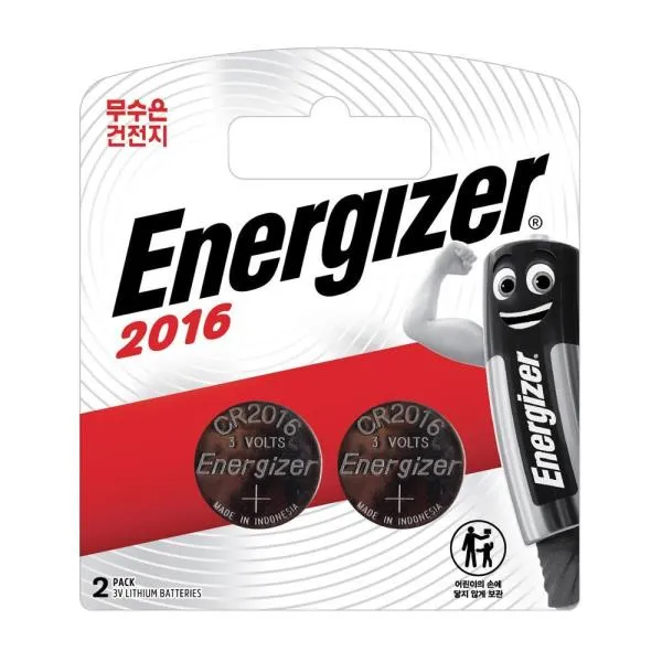 에너자이저 CR 건전지 ECR 2016 20mm 가격비교 규격표