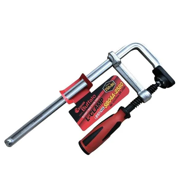 세신버팔로 목공용 L-클램프 SB04A 1680 160x80mm 작업 공구 클렘프 가격비교 규격표