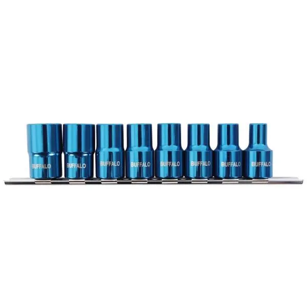 세신버팔로 1/2 자석소켓세트 MSS 40L8 8, 10, 11, 12, 13, 14, 17, 19mm 공구 복스 수작업 가격비교 규격표
