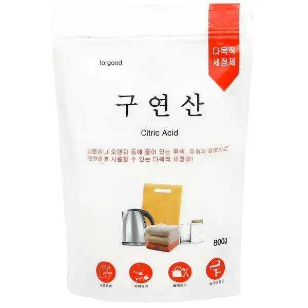 코리아하우스 구연산 리필(산업용) 구연산 리필 800g 가격비교 규격표