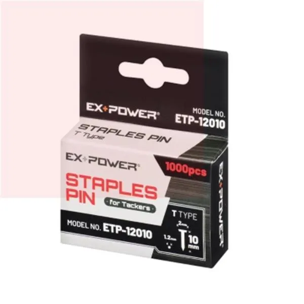 이엑스파워 타카핀 ETP 12010 10x2x1.2mm 건 손 타카 가격비교 규격표