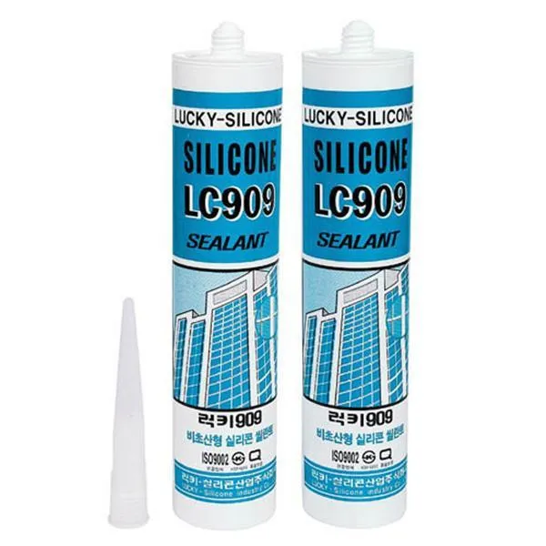 럭키산업 무초산실리콘 LC909 흑색 가격비교 규격표