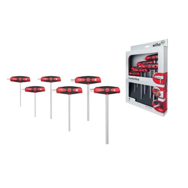 이하 양용 T렌치 세트 334DS K6 2.5-8.0mm(6pcs) 렌찌 랜치 수공구 가격비교 규격표