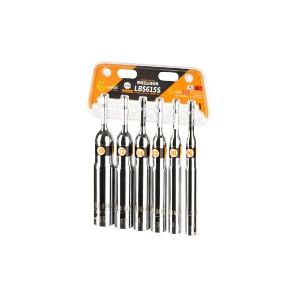 황금손 롱비트소켓세트 LBS 615S 6pcs 공구 복스 렌치 가격비교 규격표