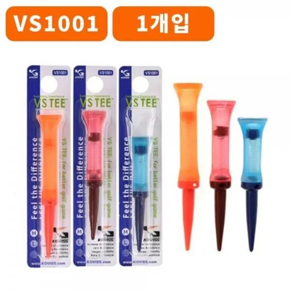 코비스 PRO VS TEE 골프티 VS1001 LL(84mm) 용품 필드 티꽂이 가격비교 규격표