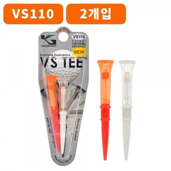 코비스 PRO VS TEE골프티 VS110 롱티+롱티 티꽂이 필드 용품 가격비교 규격표
