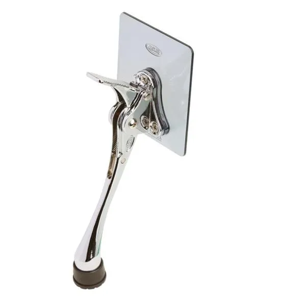 청구금속 접착식자동문맏침대-말굽 대-크롬 170mm 가격비교 규격표