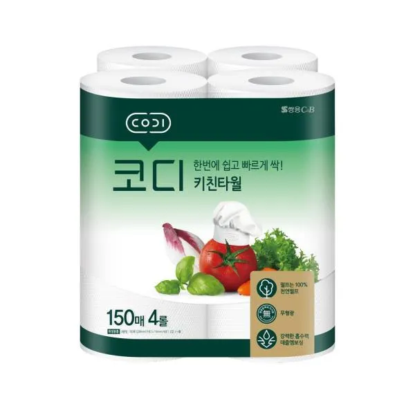쌍용씨앤비 키틴타월 PTK01157 228mm 가격비교 규격표