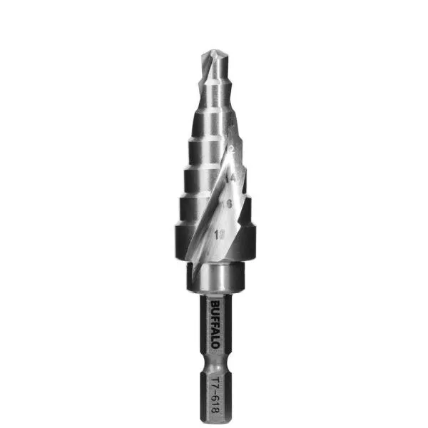 세신버팔로 트위스트형 스텝드릴-육각생크 T7-618(HEX) 6 – 18mm 가격비교 규격표