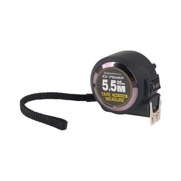 이엑스파워 오토락줄자 EMT-5525B 5.5m 가격비교 규격표
