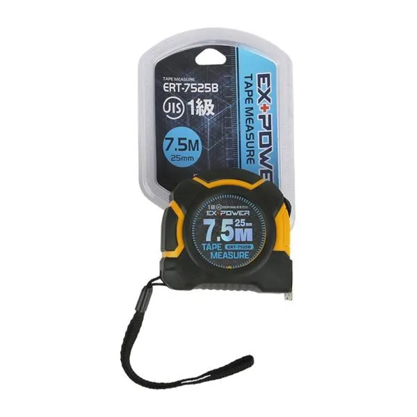 이엑스파워 고무줄자 ERT-7525B 7.5m 가격비교 규격표