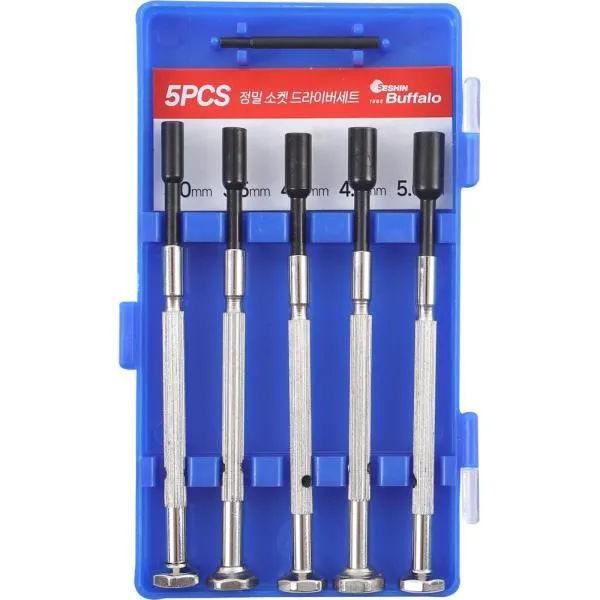세신버팔로 정밀 소켓드라이버세트 SB-1008 3, 3.5, 4, 5.5, 5mm 가격비교 규격표