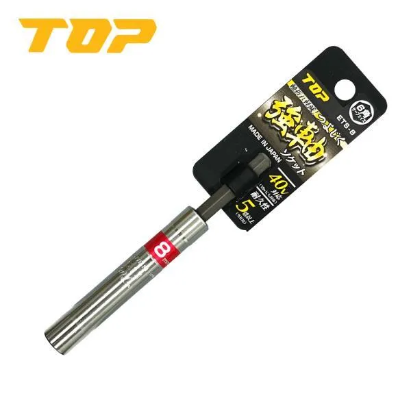 TOP 롱비트소켓 6각 TOP-ETS-8 8mm 가격비교 규격표