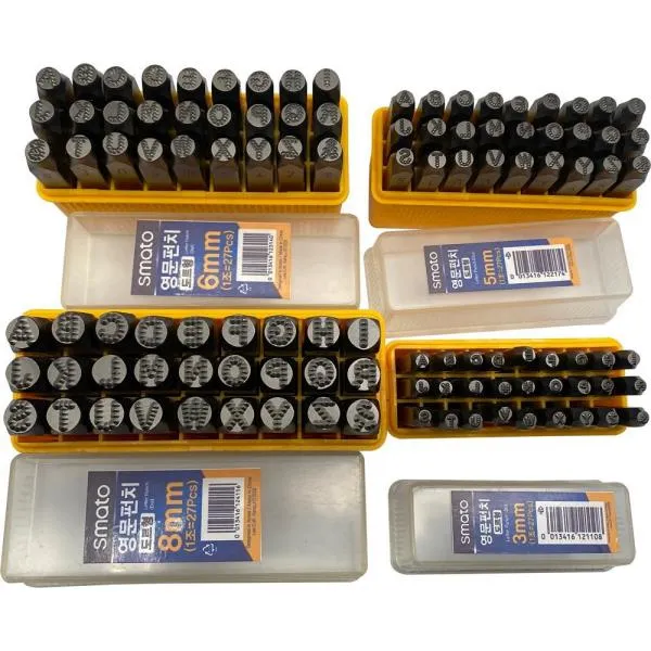 스마토 도트형 영문펀치 3mm 6.3 x 6.3 x 60mm 가격비교 규격표
