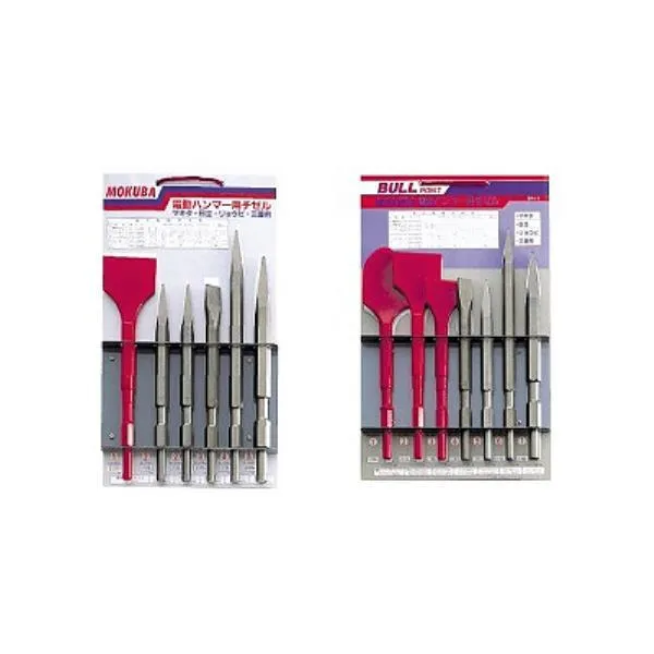 모쿠바 치셀세트-햄머용(B세트) B-90B 7PCS/SET 가격비교 규격표