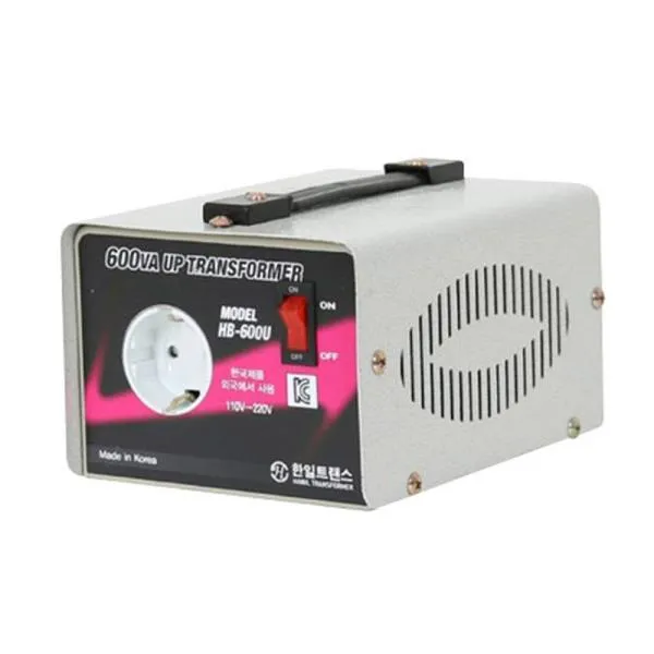 한일변압기 가정용 트랜스-승압 600VA 600W 가격비교 규격표