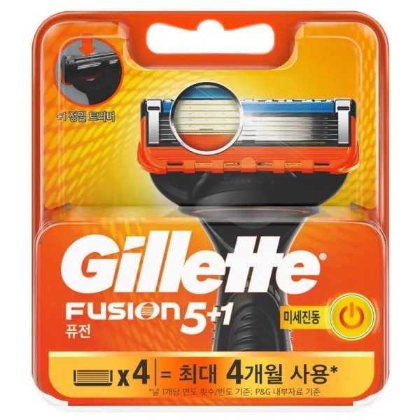질레트 면도날 퓨전5파워면도날(4개입)  가격비교 규격표