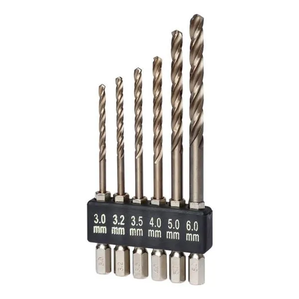 이엑스파워 육각 코발트드릴세트-3날 똬-06ㄴ 6pcs 가격비교 규격표