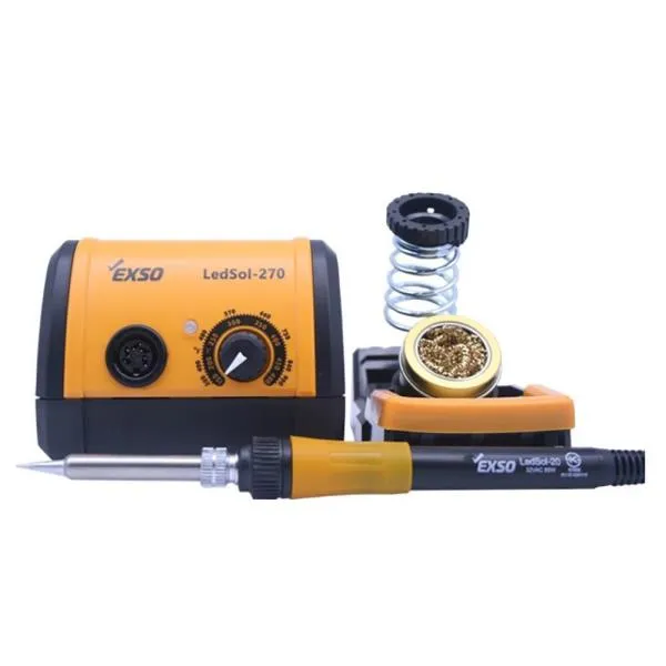엑소 온도조절용 인두기세트 LEDSOL-270(아날로그) 220V 가격비교 규격표