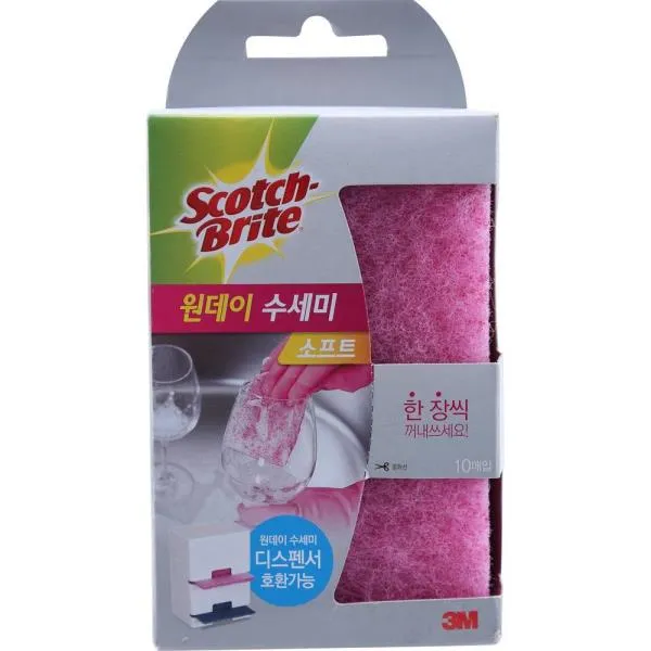 3M 수세미 디스펜서 스타터킷 리필(소프트) 120mm 가격비교 규격표