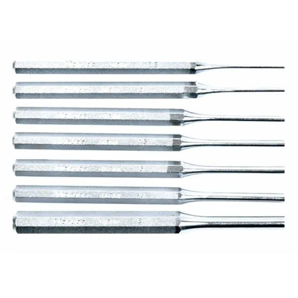 모쿠바 핀펀치 세트 E8 07S 2.5, 3, 4, 4.5, 5, 6, 8 펀칭기 공구 작업 가격비교 규격표
