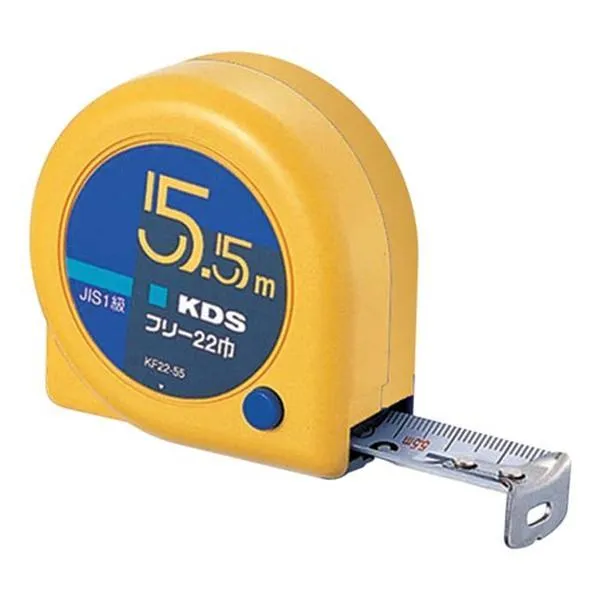 KDS 경제형 수동줄자 F22 55BBPS 5.5Mx22mm 공구 수작업 길이 가격비교 규격표