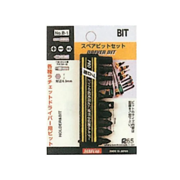 썬플라그 드라이버비트 세트 B 1 10pcs 수작업 공구 드라이브 가격비교 규격표