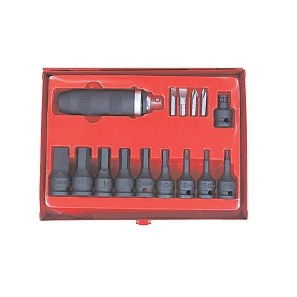 지니어스 임팩드라이버세트 TH 415H 1/2SQ x 15pcs 공구 수작업 드라이브 가격비교 규격표