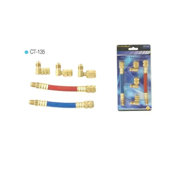 아시안퍼스트 호스 아답터세트 CT-135 호스:1/4×1/8,3/16 아답터:1/4×1/4,3/16,1/8타입 가격비교 규격표